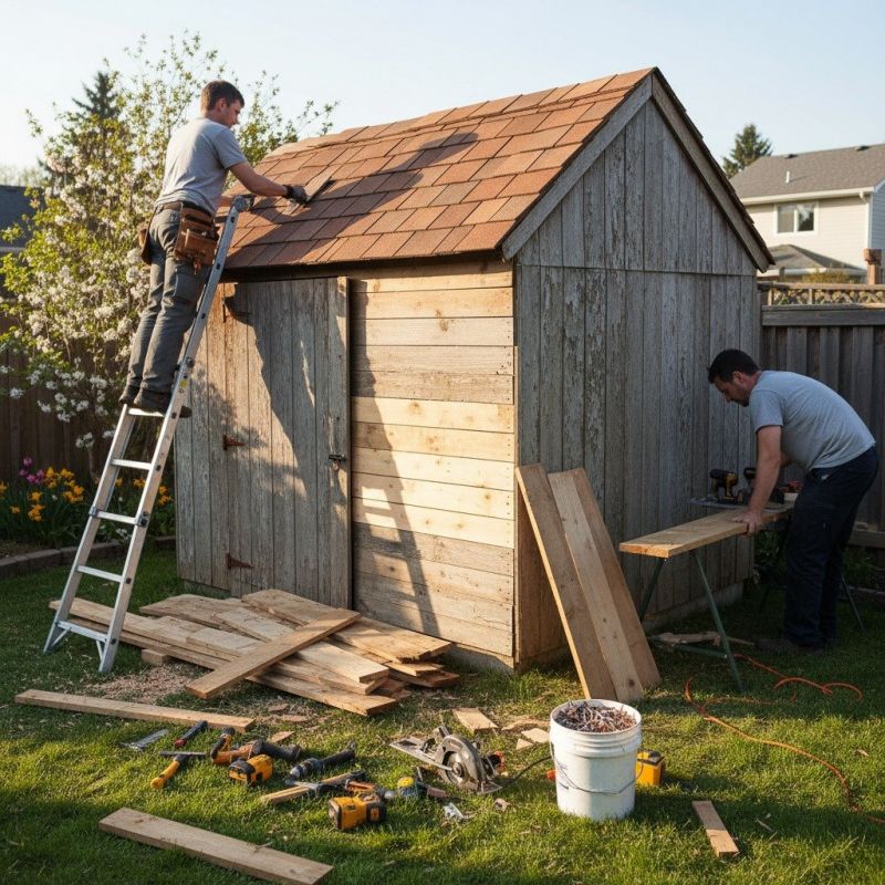 Popular Materials Used In Shed, Barn, And Gazebo Construction